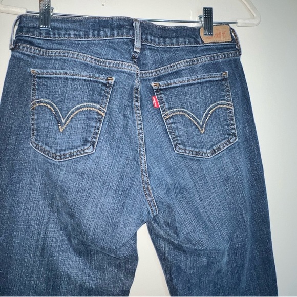 LEVI'S Bootcut 515 Womens Jeans Size 8‎ LC Medium 32" Inseam Medium Wash Blue - Picture 11 of 15